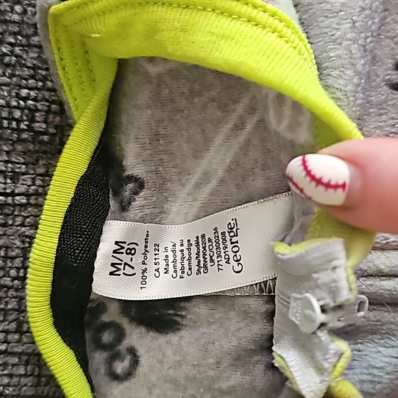 Boys Onesie Fleece Pj - Picture 3 of 3